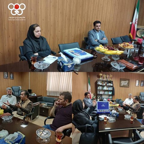 هم اندیشی و برنامه ریزی برای پیشرفت پزشکی ورزشی در قرچک و ورامین