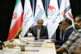 تجلیل دکتر نوروزی از سادات فدراسیون پزشکی ورزشی