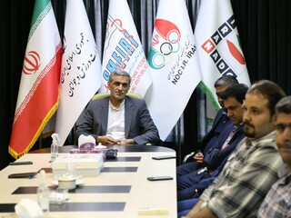 تجلیل دکتر نوروزی از سادات فدراسیون پزشکی ورزشی