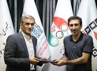 تجلیل دکتر نوروزی از سادات فدراسیون پزشکی ورزشی