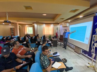 دوره آموزشی ماساژ ورزشی با برگزاری آزمون های تئوری و عملی در روز جمعه به تاریخ ۱۴۰۲/۴/۱۶ به کار خود پایان داد.