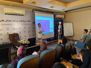 دوره آموزشی ماساژ ورزشی با برگزاری آزمون های تئوری و عملی در روز جمعه به تاریخ ۱۴۰۲/۴/۱۶ به کار خود پایان داد.