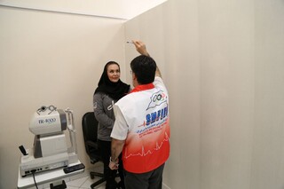 معاینات اعضای تیم ملی والیبال بانوان