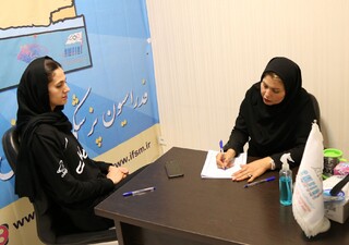 معاینات اعضای تیم ملی والیبال بانوان