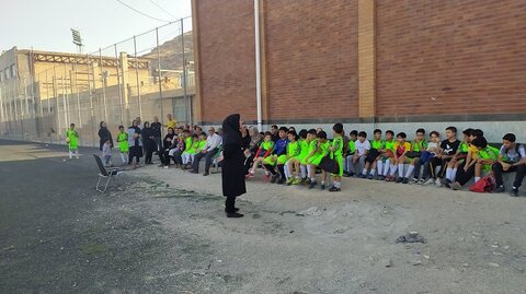 کلاس تغذیه فونبالیست/لرستان