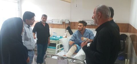 عمل جراحی ورزشکار آسیب دیده توسط سرپرست هیات پزشکی ورزشی استان