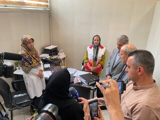 بازدید نایب رئیس و دبیرکل کمیته ملی المپیک از روند معاینات ورزشکاران اعزامی به هانگژو