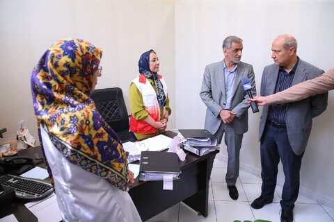 بازدید نایب رئیس و دبیرکل کمیته ملی المپیک از روند معاینات ورزشکاران اعزامی به هانگژو