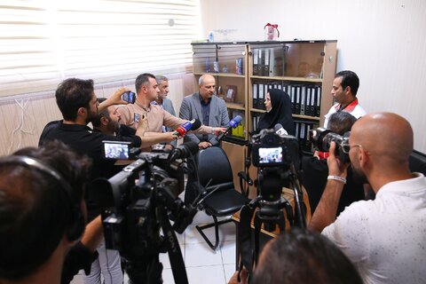 بازدید نایب رئیس و دبیرکل کمیته ملی المپیک از روند معاینات ورزشکاران اعزامی به هانگژو