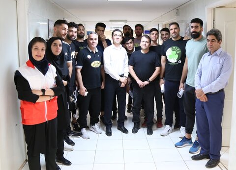معاینات ستارگان والیبال و هندبال