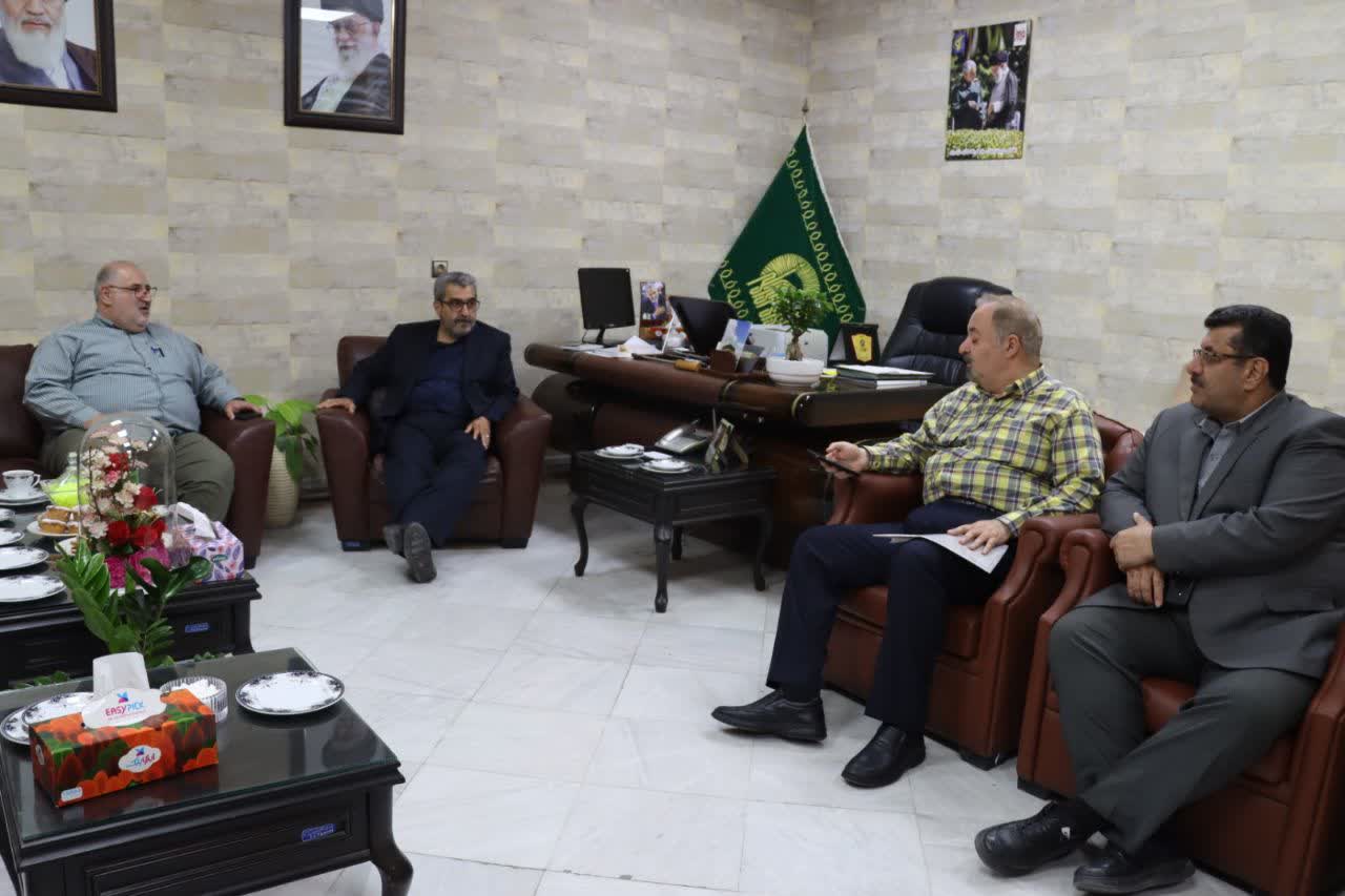 دیدار رئیس هیات پزشکی ورزشی مازندران با مدیر کل ورزش و جوانان استان مازندران