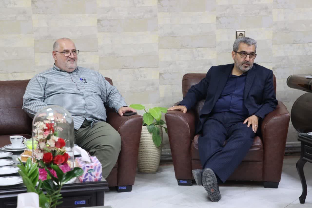 دیدار رئیس هیات پزشکی ورزشی مازندران با مدیر کل ورزش و جوانان استان مازندران 