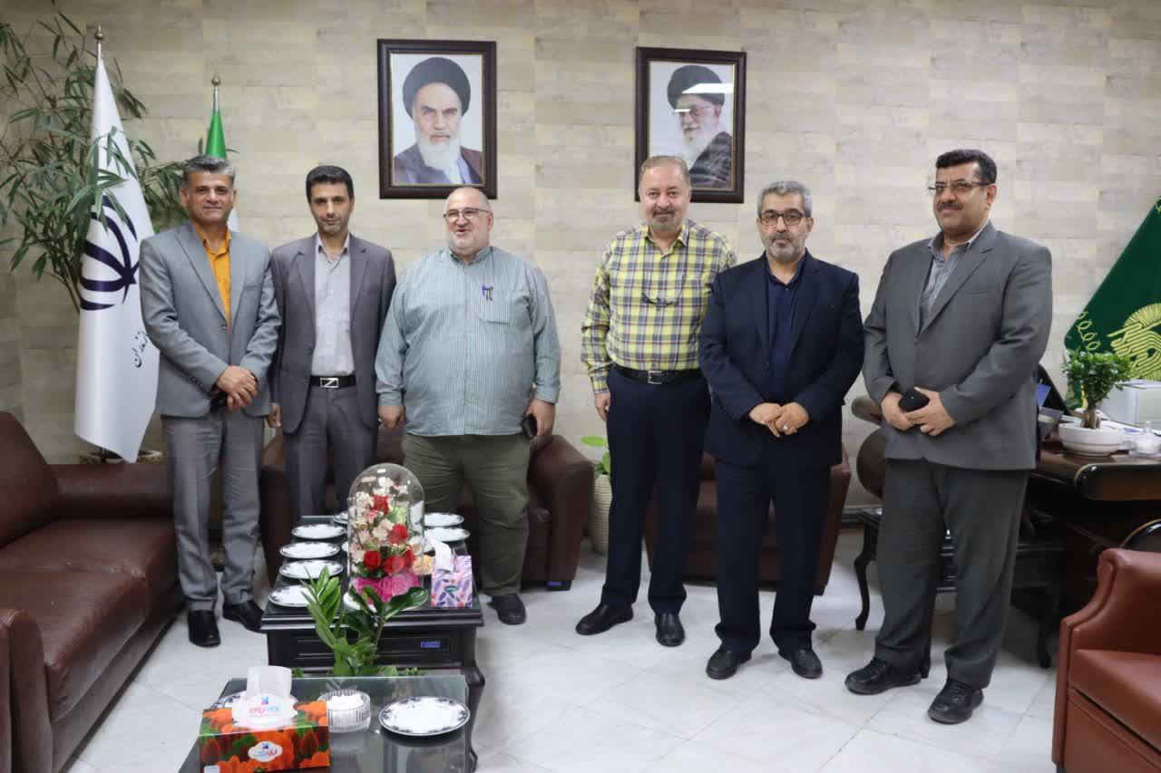 دیدار رئیس هیات پزشکی ورزشی مازندران با مدیر کل ورزش و جوانان استان مازندران