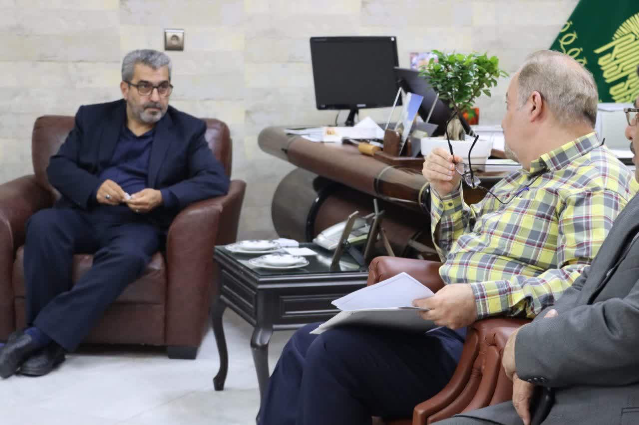 دیدار رئیس هیات پزشکی ورزشی مازندران با مدیر کل ورزش و جوانان استان مازندران