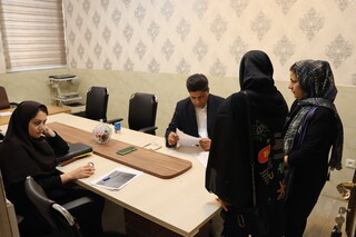 پایش سلامت ورزشکاران دختر تیم هاکی استان