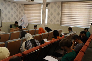 آزمون پایانی دوره امدادگری مرداد ماه 1402  برگزار شد.