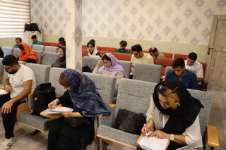 آزمون پایانی دوره امدادگری مرداد ماه 1402  برگزار شد.