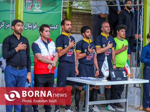 پوشش پزشکی مسابقات مینی فوتبال محلات (جام ایرانیان) استان 