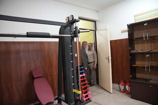 بازدید دکتر نوروزی از کلینیک تخصصی فیزیوتراپی هیات پزشکی ورزشی بوشهر