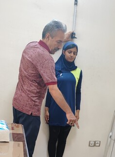 معاینات ورزشکاران المپیادی