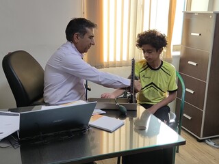 معاینات ورزشکاران المپیادی