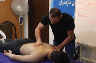 گزارش تصویری : دومین روز دوره عملی ماساژ ورزشی بخش آقایان توسط هیات پزشکی ورزشی مازندران