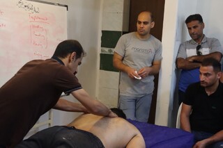گزارش تصویری : دومین روز دوره عملی ماساژ ورزشی بخش آقایان توسط هیات پزشکی ورزشی مازندران
