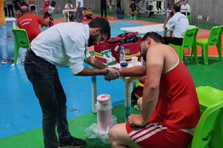 گزارش تصویری : پوشش پزشکی مسابقات کیک بوکسینگ شهرستان بابلسر ، کشتی انتخابی شهرستان بابل ، کشتی قهرمانی کشور دانشگاه آزاد، مینی فوتبال قهرمانی استان و المپیاد ورزشبومی محلی بابلسر توسط هیات پزشکی ورزشی مازندران