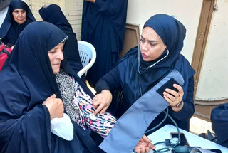 گزارش تصویری : نذر سلامت ایستگاه کنترل فشار خون به  مناسبت  اربعین حسینی توسط هیات پزشکی ورزشی استان مازندران / شهرستان بابل