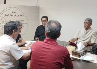 دومین نشست هیأت رئیسه پزشکی ورزشی کرمان