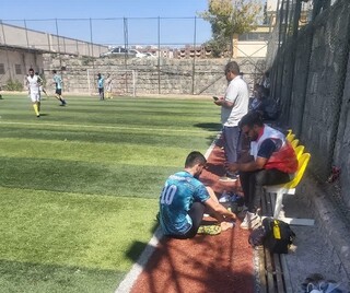 پوشش پزشکی مسابقات کشوری مینی فوتبال محلات جام ایرانیان در استان زنجان