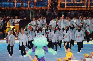 تصاویری از مراسم افتتاحیه بازی های آسیایی هانگژو