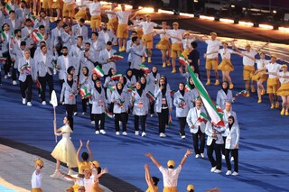 تصاویری از مراسم افتتاحیه بازی های آسیایی هانگژو