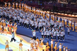 تصاویری از مراسم افتتاحیه بازی های آسیایی هانگژو