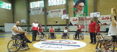پوشش پزشکی اردوی تیم ملی بسکتبال با ویلچر استان