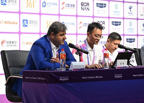  حضور دکتر اردیبهشت در جلسه فنی به عنوان ناظر کنترل دوپینگ رقابت های دوومیدانی هانگژو 