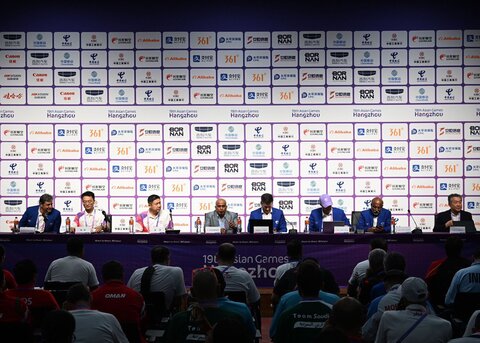  حضور دکتر اردیبهشت در جلسه فنی به عنوان ناظر کنترل دوپینگ رقابت های دوومیدانی هانگژو 