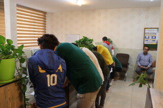 پایش سلامت ورزشکاران تیم واترپلو