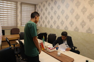 پایش سلامت ورزشکاران تیم واترپلو