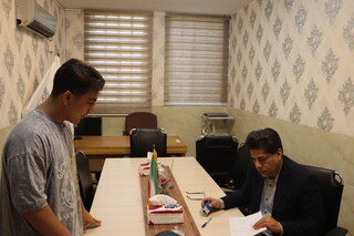 پایش سلامت ورزشکاران تیم واترپلو