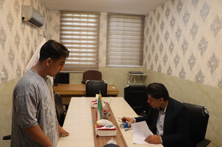 پایش سلامت ورزشکاران تیم واترپلو