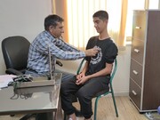 انجام معاینات ۲۷۶ دانش آموز رشته تربیت بدنی شهر کرمان
