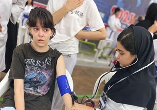 گزارش تصویری : پوشش پزشکی ورزشی مسابقات کاراته بین المللی بانوان توسط هیات پزشکی ورزشی مازندران