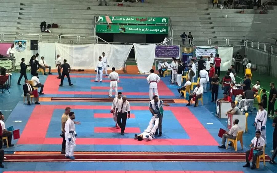 گزارش تصویری : پوشش پزشکی ورزشی مسابقات بین المللی کاراته ، توسط هیات پزشکی ورزشی استان مازندران
