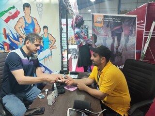 آغاز غرفه  سلامت و تندرستی