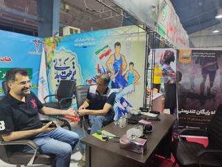 آغاز غرفه  سلامت و تندرستی