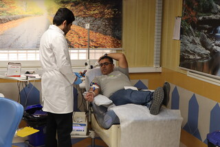 پویش اهدای خون ورزشکاران به مناسبت هفته تربیت بدنی و ورزش برگزار شد