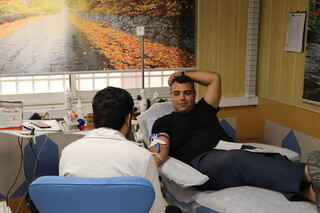 پویش اهدای خون ورزشکاران به مناسبت هفته تربیت بدنی و ورزش برگزار شد