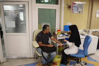 پویش اهدای خون ورزشکاران به مناسبت هفته تربیت بدنی و ورزش برگزار شد