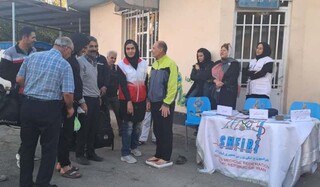 برگزاری ایستگاه رایگان تندرستی - چهار محال و بختیاری